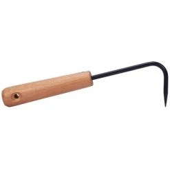 AOUGO Crochet For Bonsaï Crochet En Racine De Bonsaï Robuste En Acier Au Manganèse Avec Poignée En Bois Confortable Outils De Jardinage Poignée En Bois De Jardin Crochet For Bonsaï