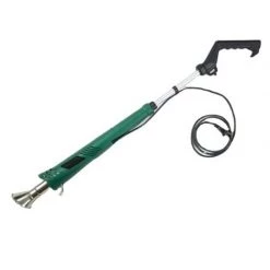 ZHUOXUAN Brûleur De Mauvaise Herbe Électrique,Désherbeur 2000W Brûleur Électrique Avec Briquet Pour Barbecue,Outils Pour Sciage Thermique Jusqu'à 650 °C Pour Jardin Patio,Avec Câbles De 1,8M