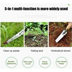 PERLE RARE Outil De Désherbage Manuel à Poignée En Bois Désherbeur En Acier Inoxydable Avec Mesure, Outil De Tonte, Extracteur De Mauvaises Herbes, Pelle De Désherbage, Pour Creuser Le Jardin 8 PERLE RARE Outil De Désherbage Manuel à Poignée En Bois Désherbeur En Acier Inoxydable Avec Mesure, Outil De Tonte, Extracteur De Mauvaises Herbes, Pelle De Désherbage, Pour Creuser Le Jardin -Outil pour désherber Soldes 65620290 4