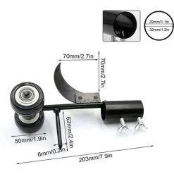 ECHOO Outils De Désherbage Pour Le Jardin, Extracteur De Mauvaises Herbes Avec Roues, Outil De Désherbage 2 En 1, Outil De Désherbage Des Crevasses Et Des Fissures, Conception De Faucille -Outil pour désherber Soldes 65638755 3