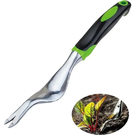 EINEMGELD Désherbeur Manuel,Désherbeur à Main,Outil Gouge De Désherbage,Outil D'Élimination Des Pissenlits à Main,Extracteur De Mauvaises Herbes Manuel,pour Jardin, Extérieur, Plantation De Fleurs 2 EINEMGELD Désherbeur Manuel,Désherbeur à Main,Outil Gouge De Désherbage,Outil D'Élimination Des Pissenlits à Main,Extracteur De Mauvaises Herbes Manuel,pour Jardin, Extérieur, Plantation De Fleurs – Image 2