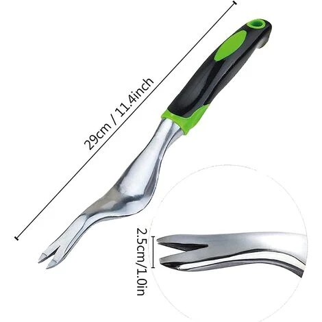 EINEMGELD Désherbeur Manuel,Désherbeur à Main,Outil Gouge De Désherbage,Outil D'Élimination Des Pissenlits à Main,Extracteur De Mauvaises Herbes Manuel,pour Jardin, Extérieur, Plantation De Fleurs 3 EINEMGELD Désherbeur Manuel,Désherbeur à Main,Outil Gouge De Désherbage,Outil D'Élimination Des Pissenlits à Main,Extracteur De Mauvaises Herbes Manuel,pour Jardin, Extérieur, Plantation De Fleurs – Image 3