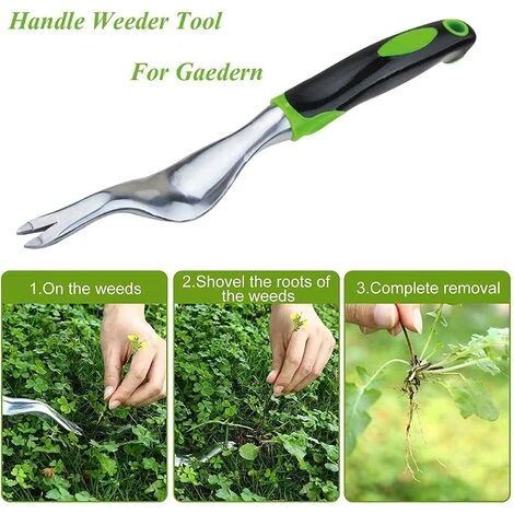 EINEMGELD Désherbeur Manuel,Désherbeur à Main,Outil Gouge De Désherbage,Outil D'Élimination Des Pissenlits à Main,Extracteur De Mauvaises Herbes Manuel,pour Jardin, Extérieur, Plantation De Fleurs 4 EINEMGELD Désherbeur Manuel,Désherbeur à Main,Outil Gouge De Désherbage,Outil D'Élimination Des Pissenlits à Main,Extracteur De Mauvaises Herbes Manuel,pour Jardin, Extérieur, Plantation De Fleurs – Image 4