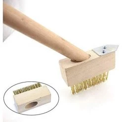 YIENJAOY Brosse En Bois à Poils Métalliques, Idéale Pour Le Désherbage De Terrasses Et Patios,Brush Heads -Outil pour désherber Soldes 65808468 4