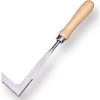 YIENJAOY Désherbage En Acier Inoxydable Outil De Désherbage Manuel à Poignée Désherbeur Manuel Garden Outil Pour Le Désherbage Rapide Des Sols Et Des Jardins 32cm De Long 1 Pièce