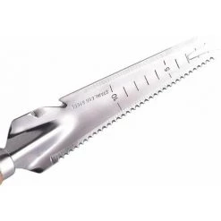 KAEJYIUT 2Pcs Couteau De Tondeuse En Acier Inoxydable, Jardin Désherbant Pelle Coupe-Main En Acier Inoxydable Poignée En Bois Creuser Transplantation Outils De Désherbage -Outil pour désherber Soldes 65875293 3