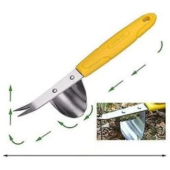 Cisea Désherbeur à Main De Jardin Extracteur De Mauvaises Herbes Manuel Outils De Désherbage En Acier Inoxydable Pour Jardin, Assouplissement Du Sol, Creuser Des Légumes, Transplanter Des Semis De Fleurs 8 Cisea Désherbeur à Main De Jardin Extracteur De Mauvaises Herbes Manuel Outils De Désherbage En Acier Inoxydable Pour Jardin, Assouplissement Du Sol, Creuser Des Légumes, Transplanter Des Semis De Fleurs -Outil pour désherber Soldes 65973046 4
