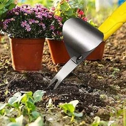 Cisea Désherbeur à Main De Jardin Extracteur De Mauvaises Herbes Manuel Outils De Désherbage En Acier Inoxydable Pour Jardin, Assouplissement Du Sol, Creuser Des Légumes, Transplanter Des Semis De Fleurs 9 Cisea Désherbeur à Main De Jardin Extracteur De Mauvaises Herbes Manuel Outils De Désherbage En Acier Inoxydable Pour Jardin, Assouplissement Du Sol, Creuser Des Légumes, Transplanter Des Semis De Fleurs -Outil pour désherber Soldes 65973046 5