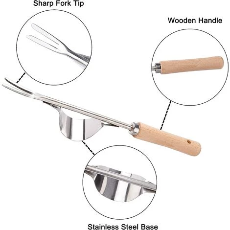 OSQI Désherbeur Manuel Garden Outil De Désherbage En Acier Inoxydable Avec Poignée Bois Outil De Jardinage Pour Désherber Votre Jardin 32cm De Long 1 Pièce 3 OSQI Désherbeur Manuel Garden Outil De Désherbage En Acier Inoxydable Avec Poignée Bois Outil De Jardinage Pour Désherber Votre Jardin 32cm De Long 1 Pièce – Image 3