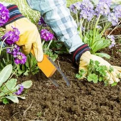 YEURIé Outil De Désherbage à La Main, Désherbeur Jardin En Acier Inoxydable, Avec Grattoir Poignée Pour Désherbeurs Manuels Le Jardinage, Yellow -Outil pour désherber Soldes 66084636 3