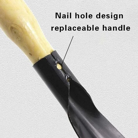 PESCE Outil De Désherbage Manuel De Jardin Pour Un Retrait Facile Des Mauvaises Herbes, En Acier Inoxydable De Qualité Supérieure, Poignée Confortable Pour Pelouse, Cour, Transplantation De Jardin 3 PESCE Outil De Désherbage Manuel De Jardin Pour Un Retrait Facile Des Mauvaises Herbes, En Acier Inoxydable De Qualité Supérieure, Poignée Confortable Pour Pelouse, Cour, Transplantation De Jardin – Image 3