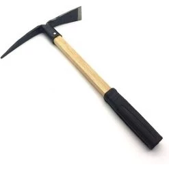 PESCE Mini Houe De Jardin à Main Outil De Désherbage à Double Tête – Houe En Acier Au Carbone/cultivateur à Dents 3 Dents Combo Outils De Jardin Avec Manche En Bois (3 Dents) 8 PESCE Mini Houe De Jardin à Main Outil De Désherbage à Double Tête – Houe En Acier Au Carbone/cultivateur à Dents 3 Dents Combo Outils De Jardin Avec Manche En Bois (3 Dents) -Outil pour désherber Soldes 66264072 4