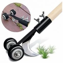JOORRT Outil De Désherbage Manuel 2 Pièces Désherbeurs De Roues Outil De Désherbage Pour Jardin Manuel Des Mauvaises Herbes Snatcher Pour Le Nettoyage De La Cour Arrière Du Patio (sans Poignée) -Outil pour désherber Soldes 66341419 3