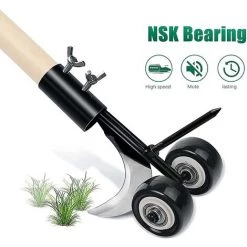 BF Désherbeur Manuel, Désherbeur Manuel à Roues Désherbeur De Jardin Pour Le Nettoyage Entre Les Dalles, Les Blocs, Les Patios -Outil pour désherber Soldes 66353992 3