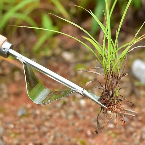 Désherbeur à Main En Acier Inoxydable Extracteur De Mauvaises Herbes Manuel Outil De Désherbage De Jardin Désherbeur De Jardin Avec Poignée Pour Désherber Éliminer Les Pissenlits 30,5cm 3 Pièces,Yeurié 2 Désherbeur à Main En Acier Inoxydable Extracteur De Mauvaises Herbes Manuel Outil De Désherbage De Jardin Désherbeur De Jardin Avec Poignée Pour Désherber Éliminer Les Pissenlits 30,5cm 3 Pièces,Yeurié – Image 2