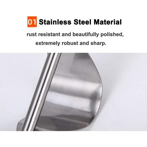 OCXIN Désherbeur En Acier Inoxydable Désherbeur à Main Désherbeur Désherbeur Jardin Désherbeur Manuel Outil De Désherbage Main Avec Manche En Bois Outil De Jardin De Qualité Supérieure Pour Le Désherbage Des Tranchées Résoudre 2 Pièces 2 Types 3 OCXIN Désherbeur En Acier Inoxydable Désherbeur à Main Désherbeur Désherbeur Jardin Désherbeur Manuel Outil De Désherbage Main Avec Manche En Bois Outil De Jardin De Qualité Supérieure Pour Le Désherbage Des Tranchées Résoudre 2 Pièces 2 Types – Image 3