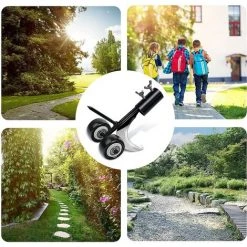 OCXIN Sunshine Smile Weeder Weeder, Weeder Drive, 2 En 1 Weeder, Weeder Weeder, Weeder, Weeder, Weeder, Weeder Tool (sans Poteau) -Outil pour désherber Soldes 66860875 5