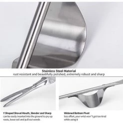 OCXIN Désherbeur En Acier Inoxydable Avec Manche En Bois Naturel, Désherbeur à Main Désherbeur Outil De Jardin Désherbeur En Acier Inoxydable Désherbeur Avec Manche En Bois Outil De Jardin Haut De Gamme Pour Creuser, Désherber, Desserrer. 7 OCXIN Désherbeur En Acier Inoxydable Avec Manche En Bois Naturel, Désherbeur à Main Désherbeur Outil De Jardin Désherbeur En Acier Inoxydable Désherbeur Avec Manche En Bois Outil De Jardin Haut De Gamme Pour Creuser, Désherber, Desserrer. -Outil pour désherber Soldes 66860929 3