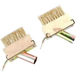 OCXIN 2 Pièces Désherbage Fil Brosse Outils Patio Mauvaises Herbes Brosse Tête Ensemble Remplacement Jardinage Désherbage Outil Désherbant Pour Terrasse Extérieure Pavage