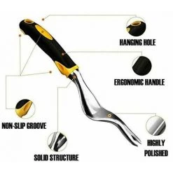 FLETéçA Lot De 2 Désherbeurs De Jardin Avec Poignée Ergonomique En Alliage D'aluminium Pour Enlever Les Pissenlits, Chardons Et Autres Mauvaises Herbes 8 FLETéçA Lot De 2 Désherbeurs De Jardin Avec Poignée Ergonomique En Alliage D'aluminium Pour Enlever Les Pissenlits, Chardons Et Autres Mauvaises Herbes -Outil pour désherber Soldes 66970095 4