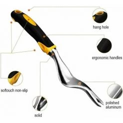 TANèTUE Désherbeur Manuel, Désherbeur De Jardin En Alliage D'aluminium, Avec Poignée Ergonomique -Outil pour désherber Soldes 67425843 3