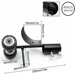 TANèTUE Désherbeur Manuel Avec Roues, Outil De Couteau De Désherbage, Outil De Désherbage Des Fissures Et Des Crevasses, Outil De Nettoyage Des Désherbeur à Main Jardin 9 TANèTUE Désherbeur Manuel Avec Roues, Outil De Couteau De Désherbage, Outil De Désherbage Des Fissures Et Des Crevasses, Outil De Nettoyage Des Désherbeur à Main Jardin -Outil pour désherber Soldes 67429620 5