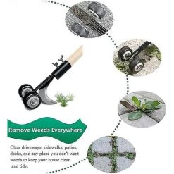 YOOUYIDA Outils De Désherbage à Roues Désherbeur De Jardin Manuel Extracteur De Mauvaises Herbes Tondeuse à Bordure De Pelouse De Thérapie Sensorielle Pour Enfants, Désherbeur Pour Crevasse 7 YOOUYIDA Outils De Désherbage à Roues Désherbeur De Jardin Manuel Extracteur De Mauvaises Herbes Tondeuse à Bordure De Pelouse De Thérapie Sensorielle Pour Enfants, Désherbeur Pour Crevasse -Outil pour désherber Soldes 67467144 3