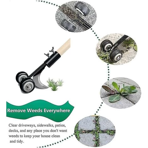 YOOUYIDA Outils De Désherbage à Roues Désherbeur De Jardin Manuel Extracteur De Mauvaises Herbes Tondeuse à Bordure De Pelouse De Thérapie Sensorielle Pour Enfants, Désherbeur Pour Crevasse 3 YOOUYIDA Outils De Désherbage à Roues Désherbeur De Jardin Manuel Extracteur De Mauvaises Herbes Tondeuse à Bordure De Pelouse De Thérapie Sensorielle Pour Enfants, Désherbeur Pour Crevasse – Image 3