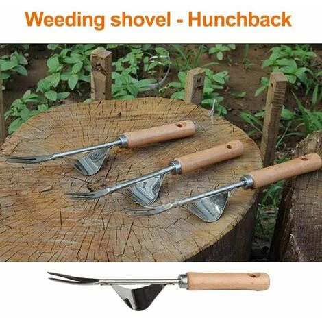 Cisea Désherbeur Manuel Outil Gouge De Désherbage En Acier Inoxydable Avec Poignée Bois Outil De Désherbage Du Jardin, Désherbeur Garden Pratique Outil 4 Cisea Désherbeur Manuel Outil Gouge De Désherbage En Acier Inoxydable Avec Poignée Bois Outil De Désherbage Du Jardin, Désherbeur Garden Pratique Outil – Image 4
