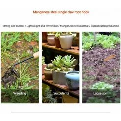 Cisea Désherbeur En Acier Inoxydable Pour L'ameublissement Des Sols Incrustés, Cultivateurs Avec Une Largeur De Travail étroite -Outil pour désherber Soldes 67564239 5