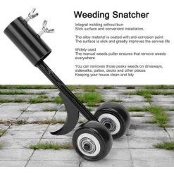 FLYME Arrache-herbes Avec Roues Taille De Gazon Réglable Extracteurs De Mauvaises Herbes Arrache-herbes Accès à L'outil -Outil pour désherber Soldes 67637702 4