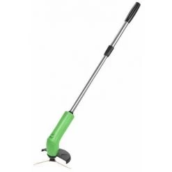 LIFCAUSAL Tondeuse à Gazon Portative Pratique Spin Désherbeur Coupe-herbe Jardin Pelouse Désherbeur Sans Fil Outil De Jardinage (vert)