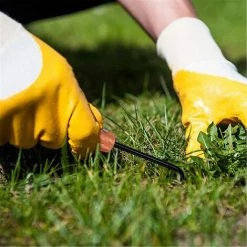 OSQI Grattoir à Mauvaises Herbes Avec PoignéE Machine Pour Le DéSherbage DéSherbeur Avec Tige Pour La Maison En Plein Air Jardin TranchéE Cultivateur DéSherbant Outil Jardin Cadeau Simple Griffe Crochet -Outil pour désherber Soldes 67676403 4