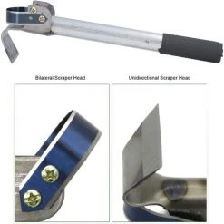 OSQI Extracteur De Outillage De Jardin Désherbeurs Manuels Mauvaises Herbes Pour Pelle à Main, Décapant D'écorce De Désherbeur, Grattoir De Fer Pour Pelleter Les Mauvaises Herbes, -Outil pour désherber Soldes 67676841 3