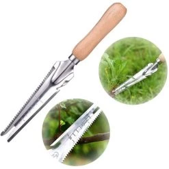 ENLENK Outil De Désherbage Manuel Désherbeur À Main En Acier Inoxydable Avec Mesure Outil De Désherbage Manuel à Poignée Pour Pelouse Creuser Transplanter Désherber Gazon -Outil pour désherber Soldes 67680272 3