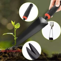 FLYME Extracteur Mauvaises Herbes Manuel, Outil Désherbage Acier Qualité, Outil Suppression Pissenlit, Pour Planter, Désherber, Creuser LéGumes, Transplanter Semis Fleurs, Mesurer Profondeur Plantation 7 FLYME Extracteur Mauvaises Herbes Manuel, Outil Désherbage Acier Qualité, Outil Suppression Pissenlit, Pour Planter, Désherber, Creuser LéGumes, Transplanter Semis Fleurs, Mesurer Profondeur Plantation -Outil pour désherber Soldes 67805845 3