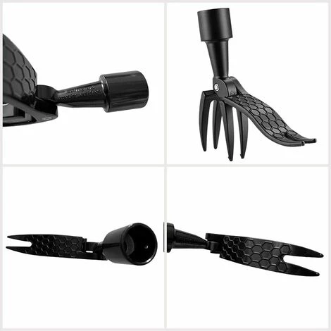 QERSTA Désherbeur, Désherbeur Manuel Désherbeur Portable Outil D'enracinement Extérieur Portable 2 QERSTA Désherbeur, Désherbeur Manuel Désherbeur Portable Outil D'enracinement Extérieur Portable – Image 2