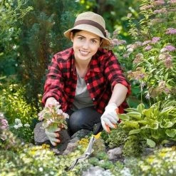 QERSTA Désherbeur à Main De Jardin Hand Weeder Garden Caoutchouc Poignée Pelouse Cour Pour Plantation， -Outil pour désherber Soldes 68097468 4